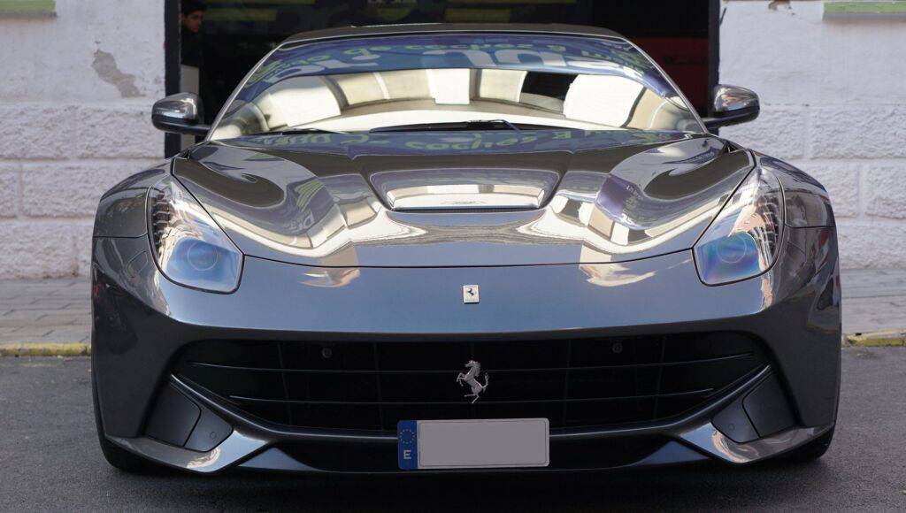 Tratamiento de cera - Ferrari F12 17 car wrapping%&paint protection film%
