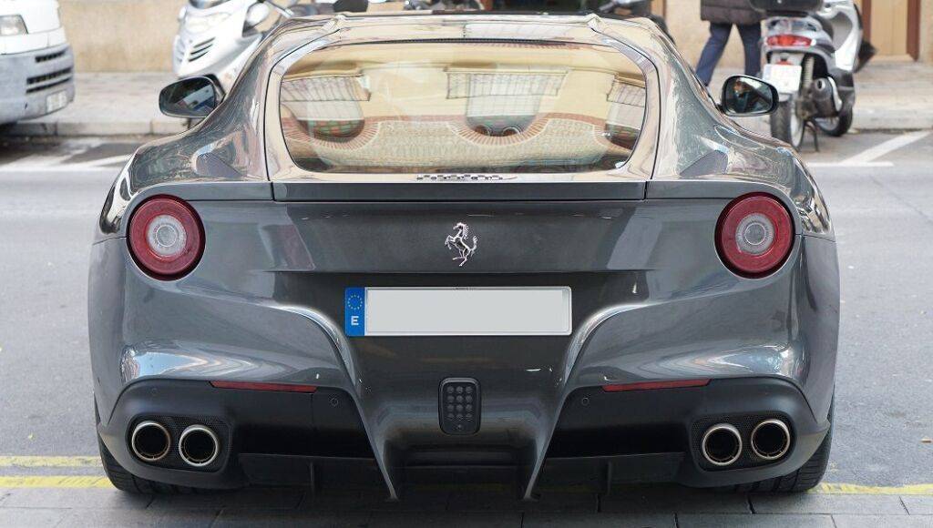 Tratamiento de cera - Ferrari F12 19 car wrapping%&paint protection film%