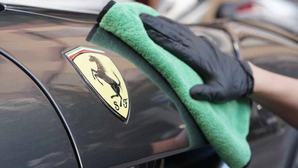 Tratamiento de cera - Ferrari F12 24 car wrapping%&paint protection film%