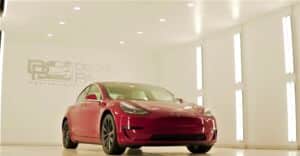 Tratamiento cerámico para Tesla 2 car wrapping%&paint protection film%