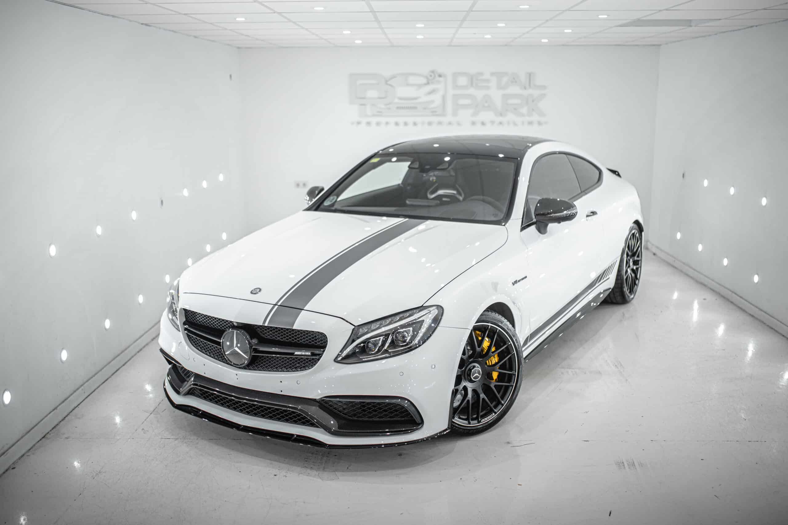 Detailing & Paint Protection Film - Mercedes C63 2 car wrapping%&paint protection film%