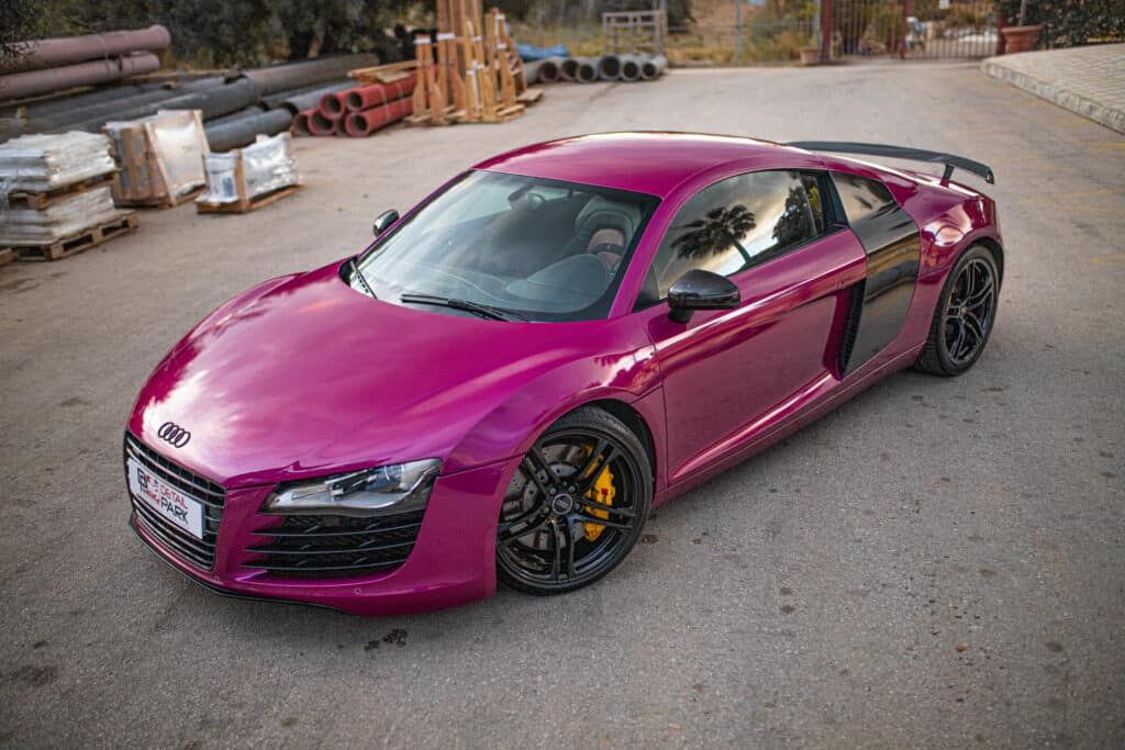 Wrapping Audi R8 2 car wrapping%&paint protection film%