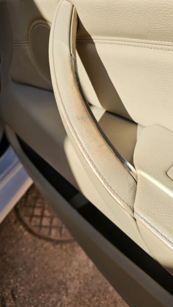 Restauración de cueros de un BMW X6 15 car wrapping%&paint protection film%