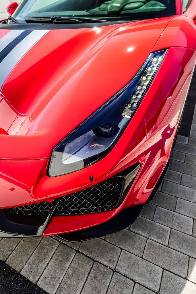Ferrari 488 Pista con PPF 23 ferrari 488 pista ppf