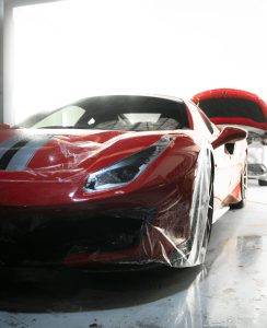 Ferrari 488 Pista con PPF 14 ferrari 488 pista ppf