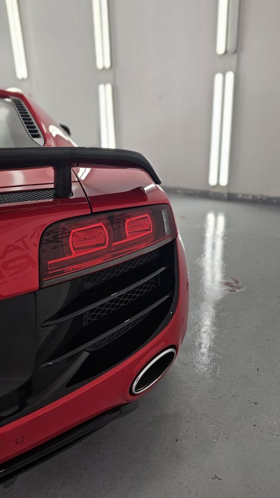 Revestimiento Cerámico Audi R8 18 car wrapping%&paint protection film%