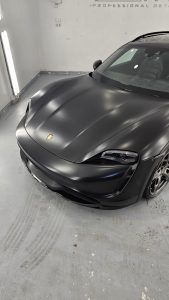Vinilado de Porsche Taycan | Detail Park 18 car wrapping%&paint protection film%
